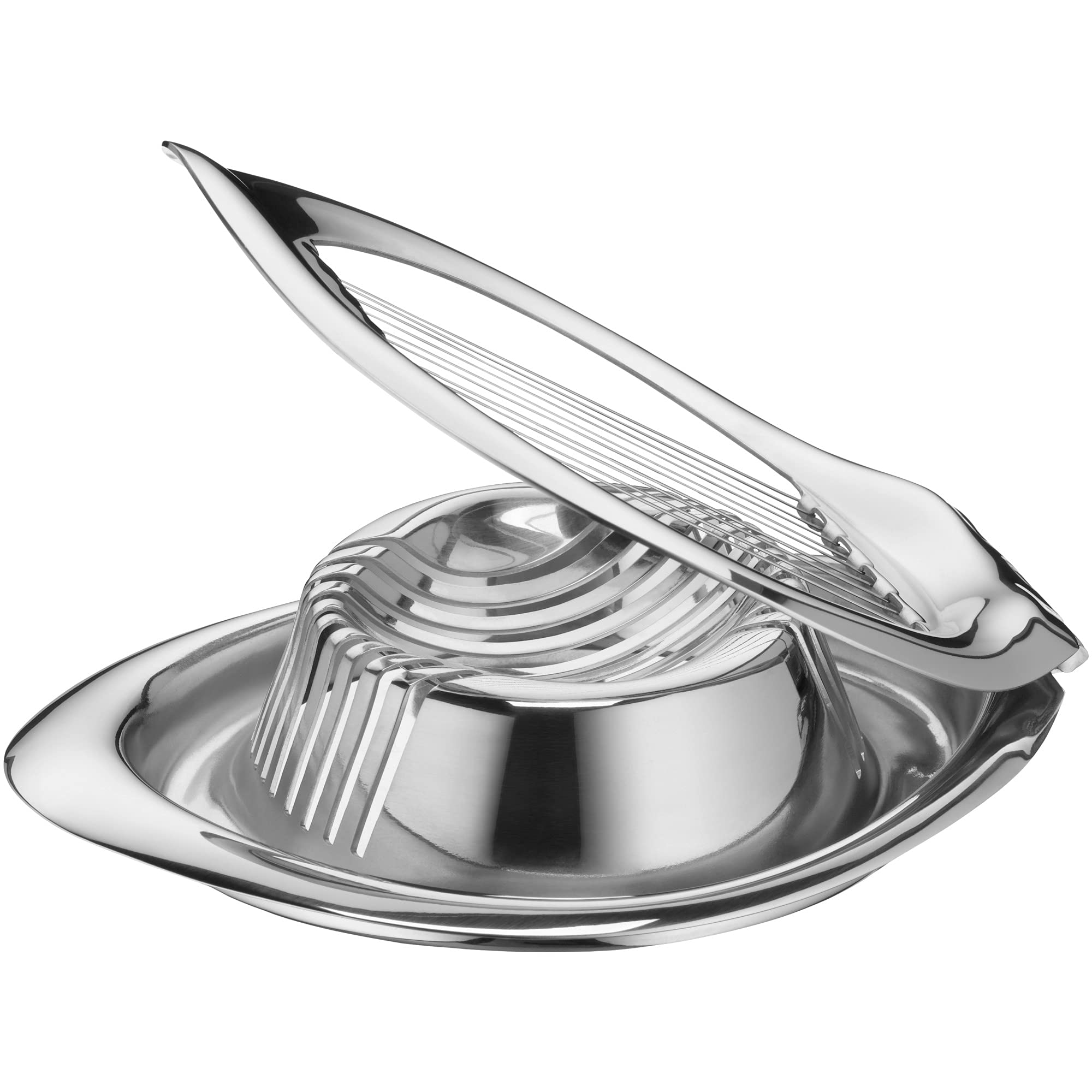 WMF Gourmet Egg Slicer - Premium Stainless Steel Kitchen Tool for Perfectly Sliced Eggs - Ideal for Salads, Sandwiches & Breakfast Meal Prep