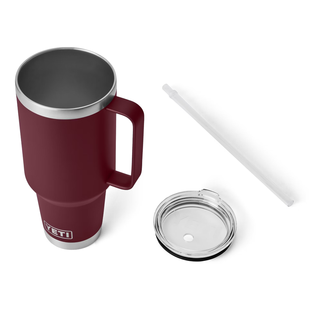 Yeti Rambler 42 oz Stainless Steel Insulated Straw Mug - Keeps Drinks Cold for Hours, Perfect for Outdoor Adventures, Camping, and Travel