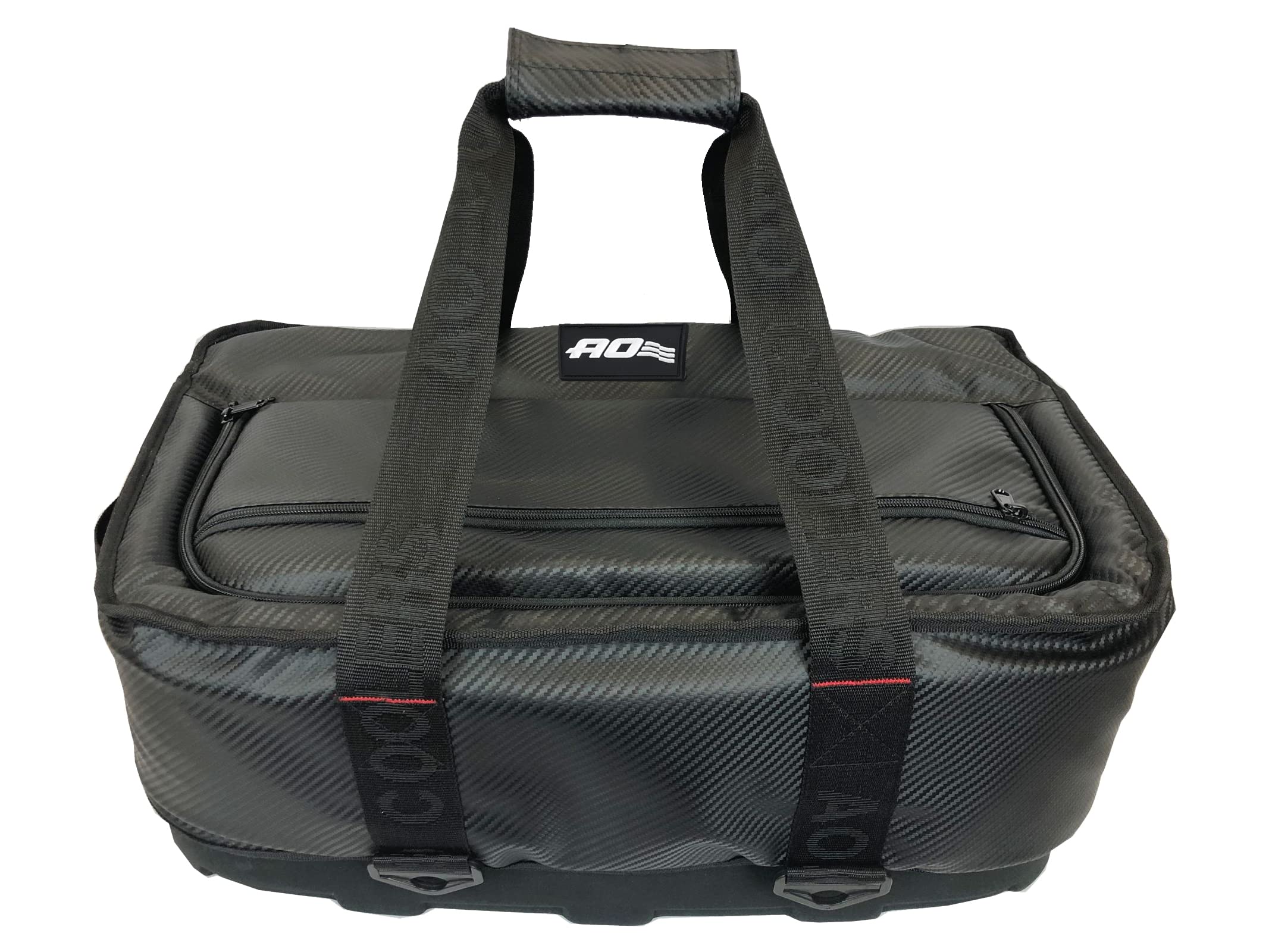 AO Coolers Stow N' Go Leakproof Cooler with High-Density Insulation - Keeps Ice for 24 Hours | 38 Pack HD Carbon Black | Perfect for Camping, Beach Trips & Tailgating