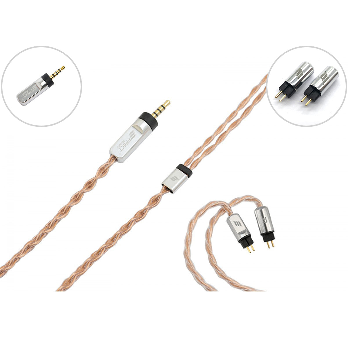 Effect Audio Maestro Premium In-Ear Headphone Cable - High-Quality Audiophile Upgrade (Open Box) - Perfect for Music Lovers & Professional Musicians