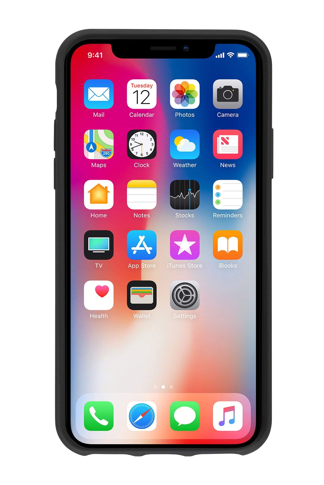 Native Union Bundle: Shield Screen Protector & Clic Canvas Case for iPhone 11 Pro/iPhone XS/iPhone X - Rose Gold | Perfect for Everyday Protection & Style