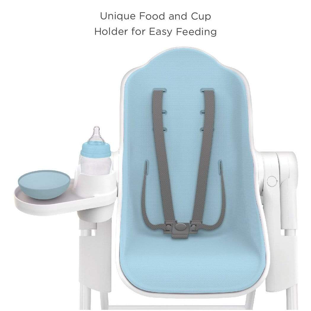 Oribel Cocoon 3-Stage Convertible High Chair for Babies & Toddlers - Adjustable Height, Ergonomic Design for Dining, Feeding, and Playtime at Home