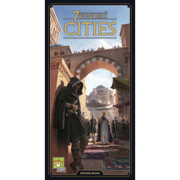 7 Wonders Cities Board Game - Strategy Card Game for Adults & Families - Ancient Civilization Theme - Perfect for Game Nights & Family Gatherings