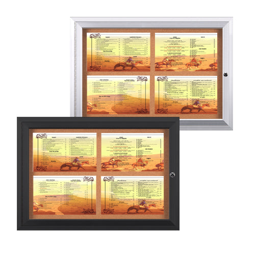 Waterproof Outdoor Menu Holders for 8.5