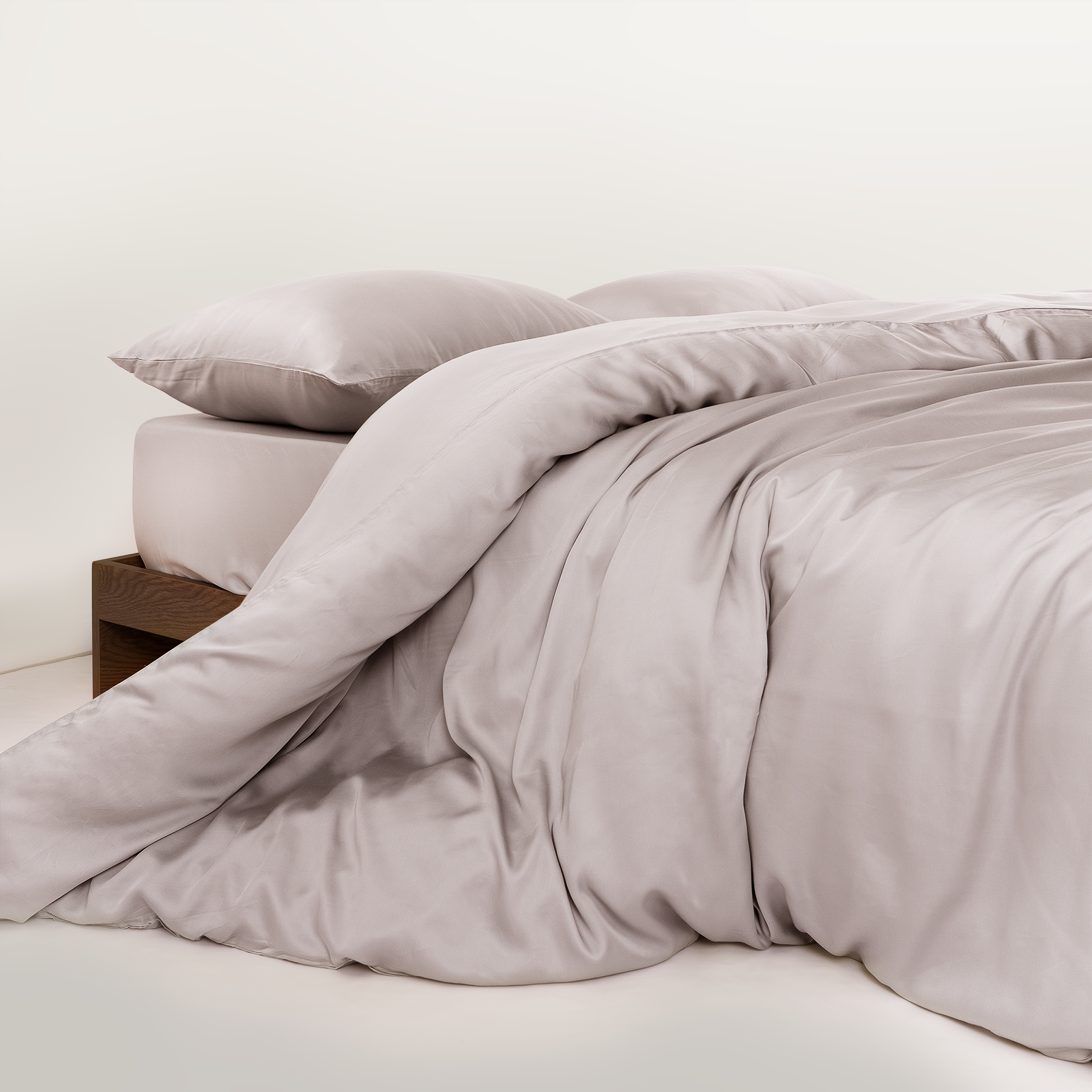 FURRFREE Bamboo Duvet Cover - Hypoallergenic Pet Hair Repellent Bedding for Dogs & Cats - Breathable Soft Queen Size Comforter Cover - Perfect for Allergy Sufferers & Pet Owners (Home, Bedroom Decor)