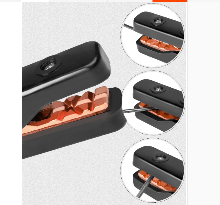 SSimder Professional Welding Electrode Holder & Ground Clamp Set - Heavy Duty Copper Clamp for Arc Welding - Perfect for DIY Projects, Metal Fabrication & Home Repairs