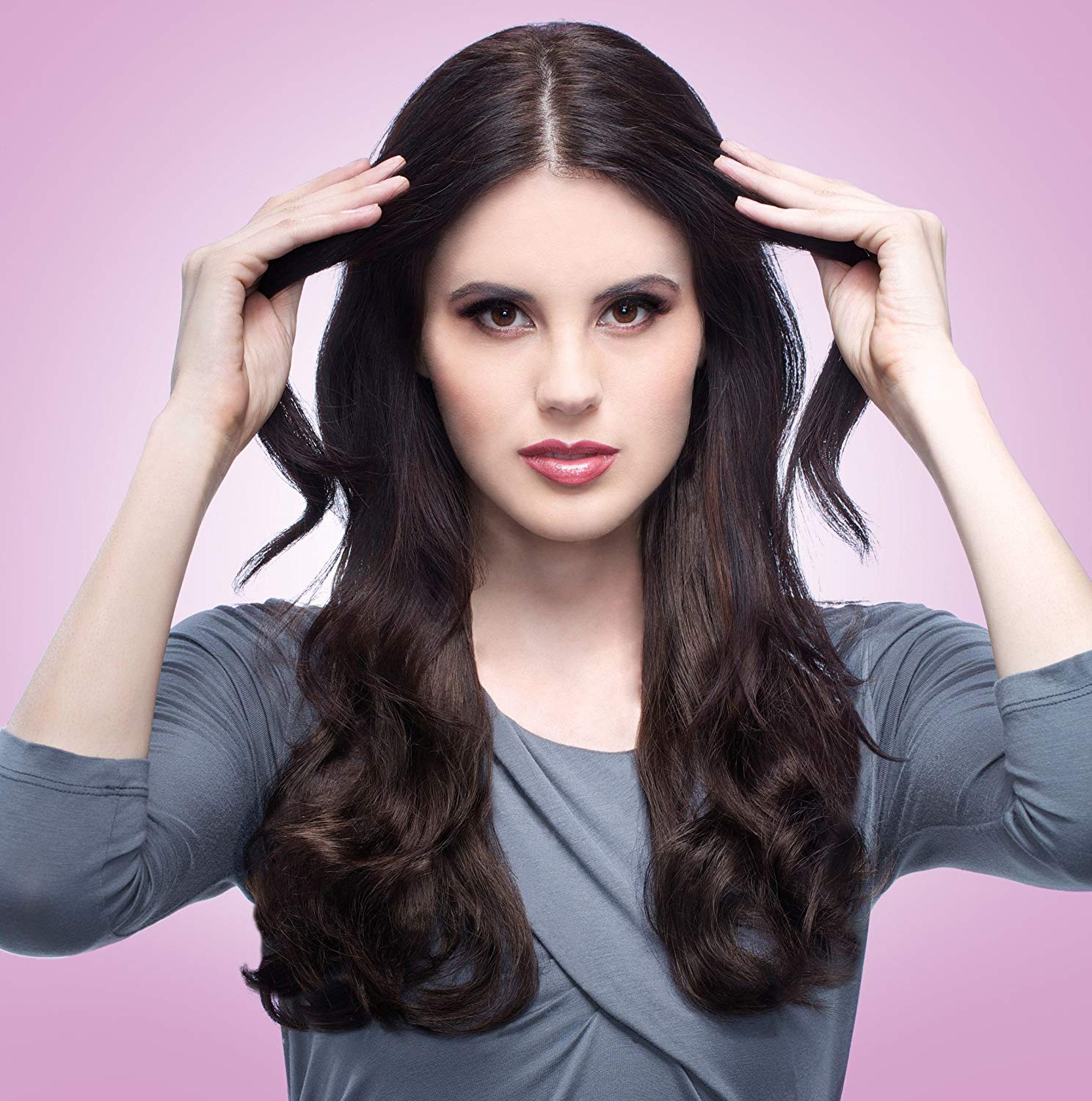 Secret Hair Extensions for Women - Clip-In Human Hair Extensions for Length & Volume - Perfect for Parties, Weddings & Everyday Styling