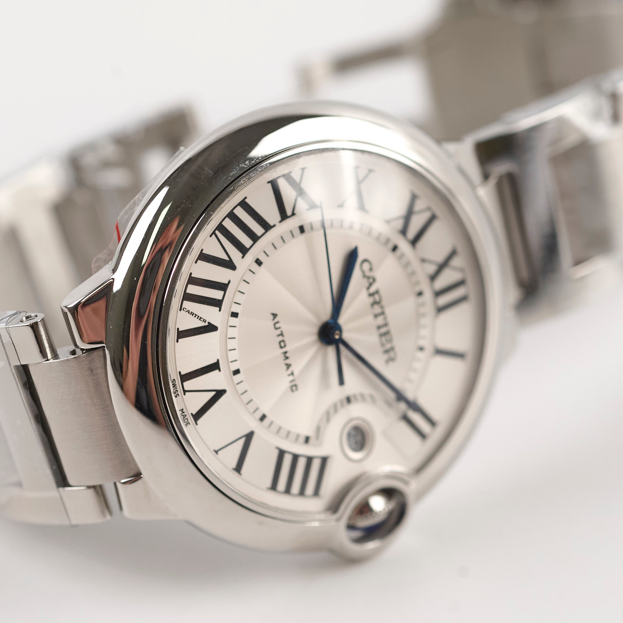 Cartier Ballon Bleu De 42mm Stainless Steel Men's Watch W6901274 - Luxury Dress Watch for Business & Formal Occasions