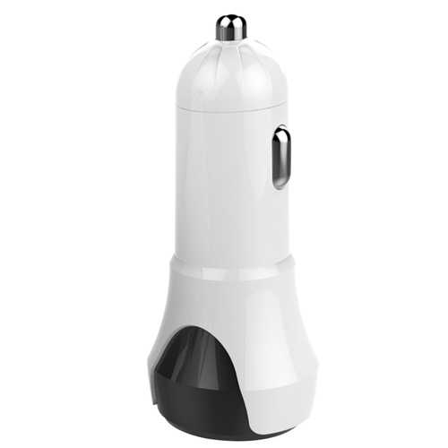 Dual USB Car Humidifier & Air Purifier with Auto Switch - 5V/3.1A Fast Charger for iPhone 7/Xiaomi 6 - Perfect for Road Trips & Office Commutes