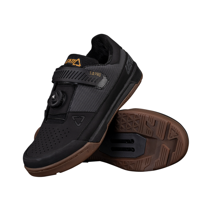 LEATT ProClip 5.0 Endurance Cycling Shoes for Men - Lightweight MTB & Road Bike Shoes 2025 - Perfect for Mountain Biking, Road Cycling & Indoor Training