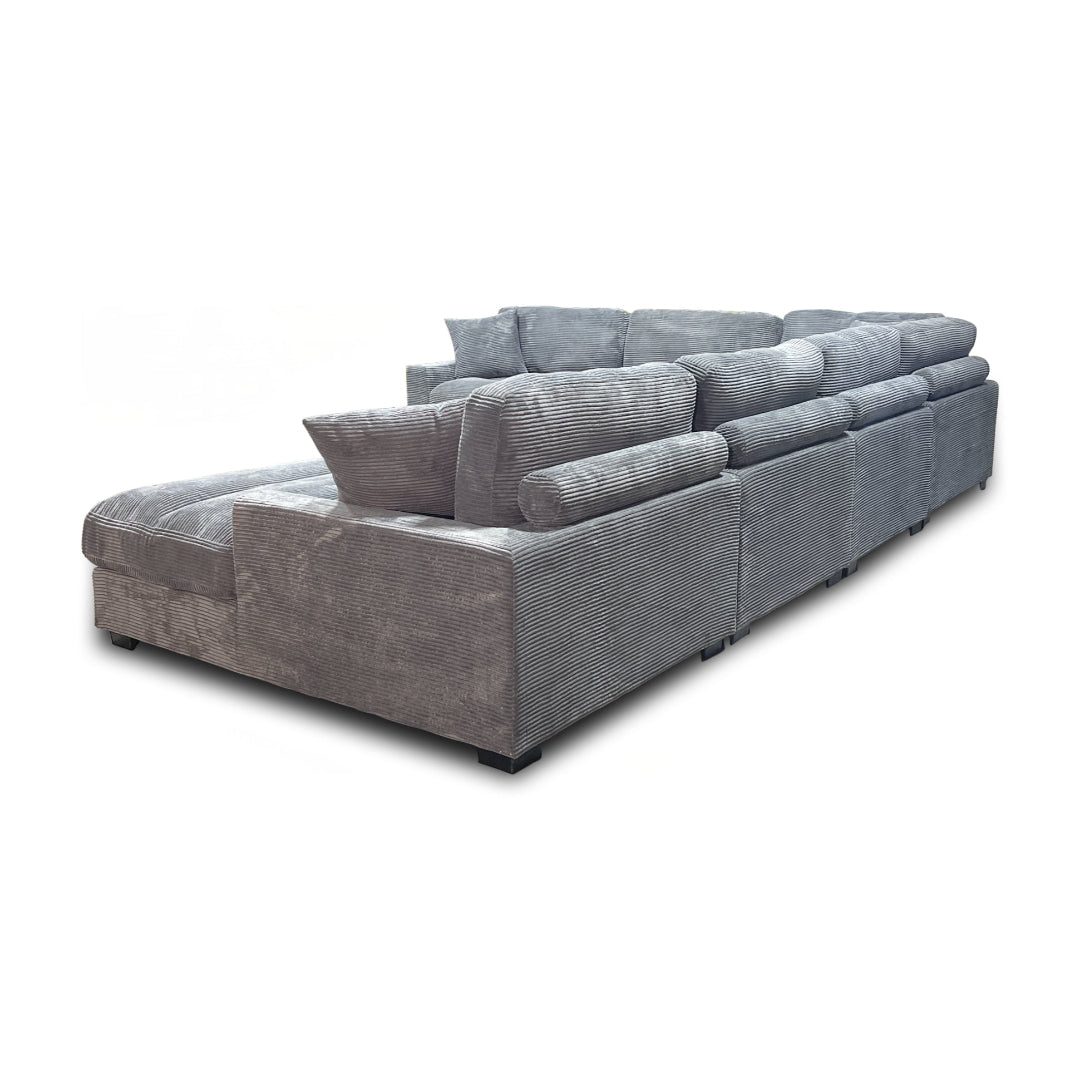 Arizona Sectional Sofa with Chaise Lounge - Modern L-Shaped Couch for Living Room, Family Room & Home Theater Comfort
