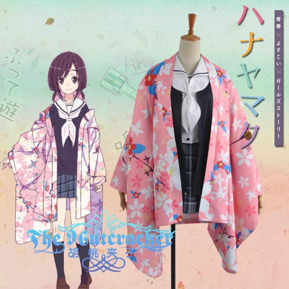 Custom Made Size Kimono Costume for Cosplay, Christmas, Halloween & Carnival Parties | Elegant Japanese Traditional Dress for Anime Lovers & Themed Events