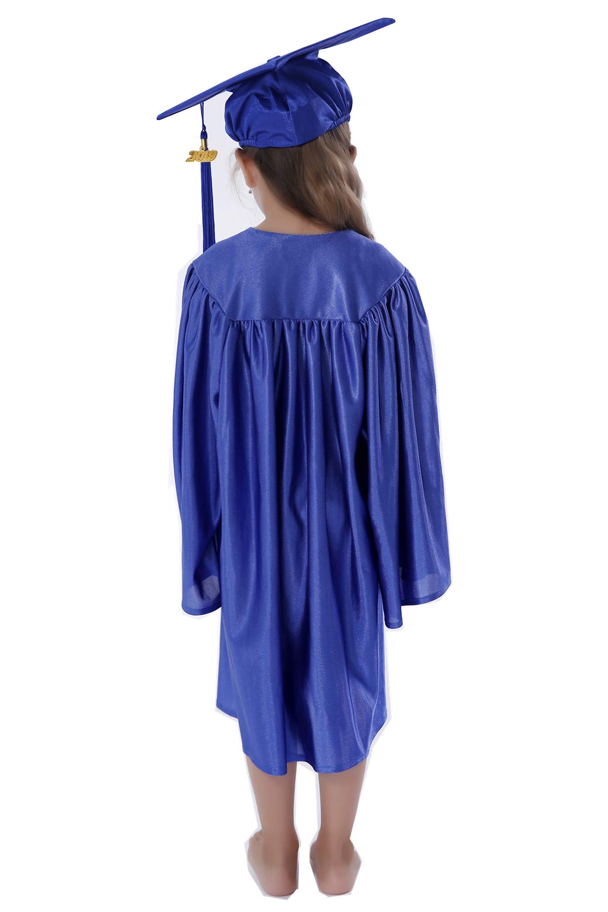 2025 Shiny Kindergarten Graduation Cap and Gown Set with Tassel - Perfect for Preschool Ceremonies & Photo Shoots