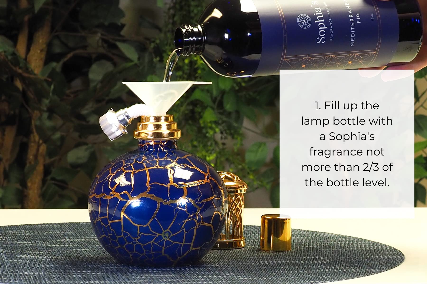 Sophia's Premium Linen Scented Lamp Oil Refills - 16oz USA-Made Catalytic Fragrance Oil for Effusion & Redolere Lamps - Perfect for Home Aromatherapy, Relaxation & Creating a Fresh Ambiance