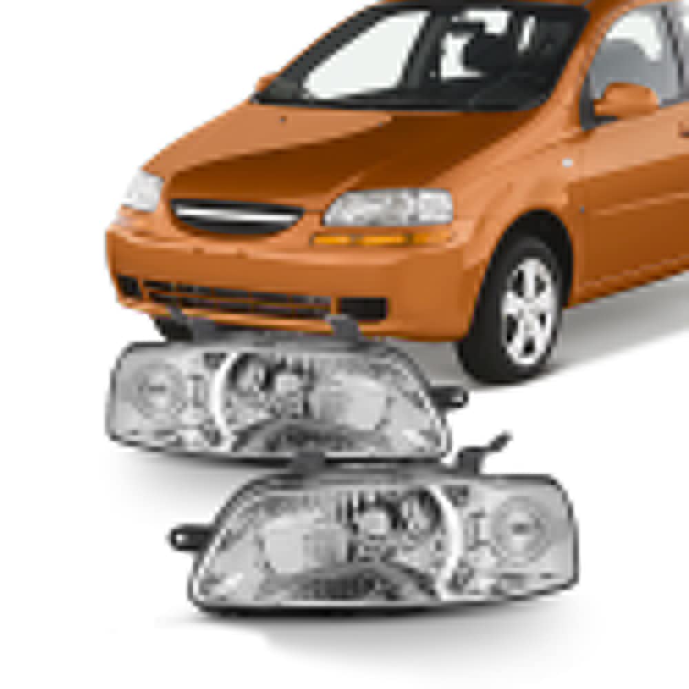 JXWNDPK 04-07 06-08 Hatchback Left & Right Side Headlights - Replacement Car Lights for Improved Night Driving Safety