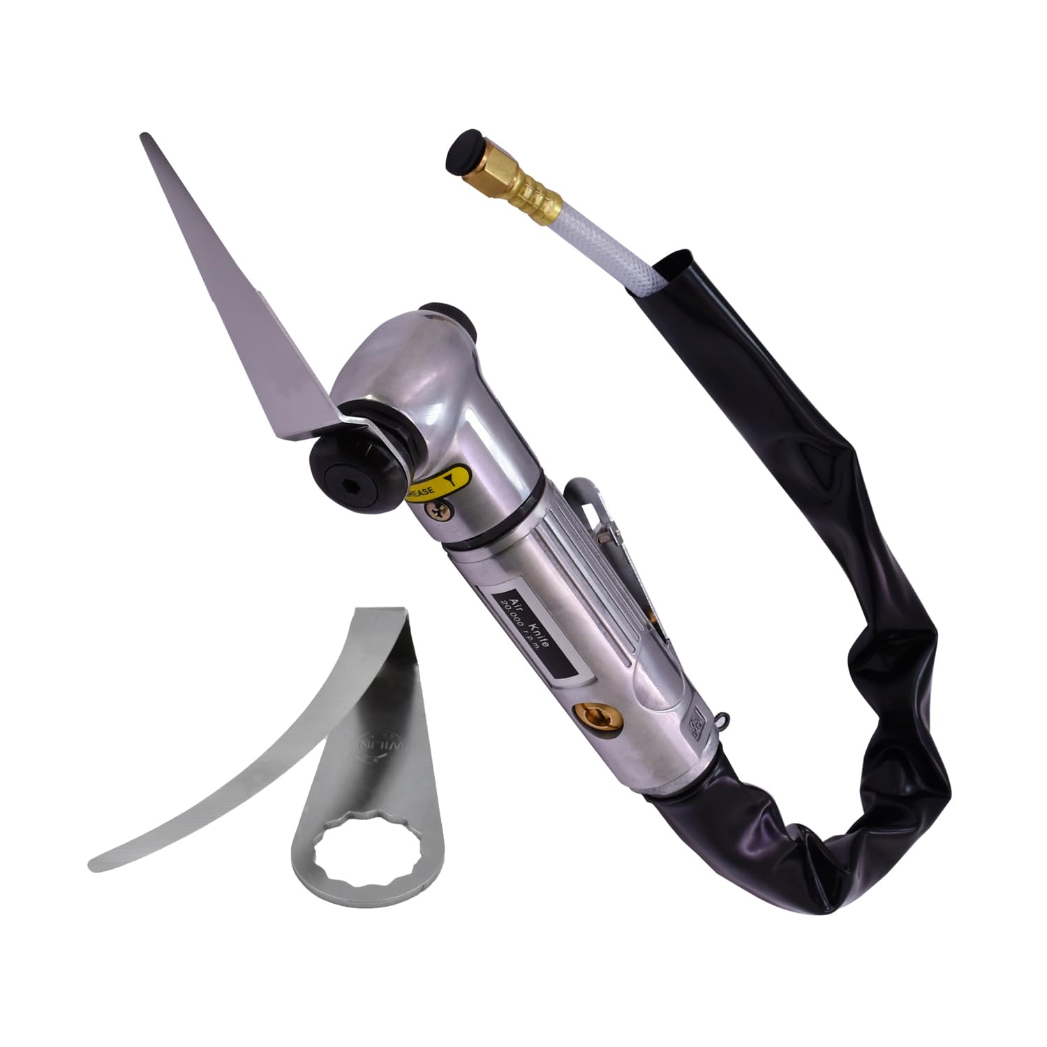 **Pneumatic Windshield Removal Tool - Auto Glass Air Knife & Sealant Cutter for Car Window & Windscreen Replacement - Perfect for DIY Auto Repair & Professional Windshield Installation**