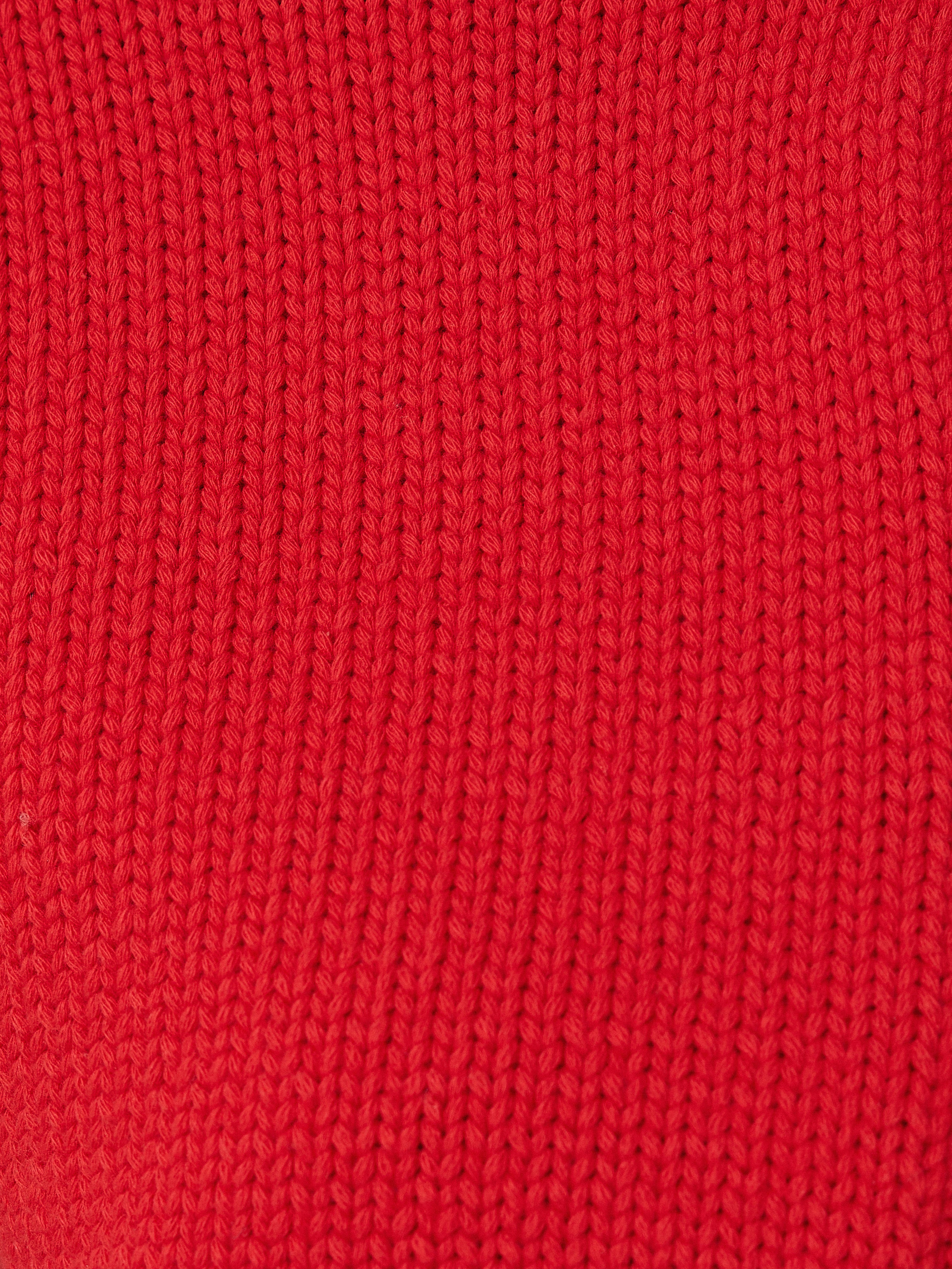 Women's Short Sleeve Cardigan Sweater - Soft Knit Open Front Cover Up (Red) | Perfect for Spring/Summer Outfits, Beach Cover-ups & Casual Wear