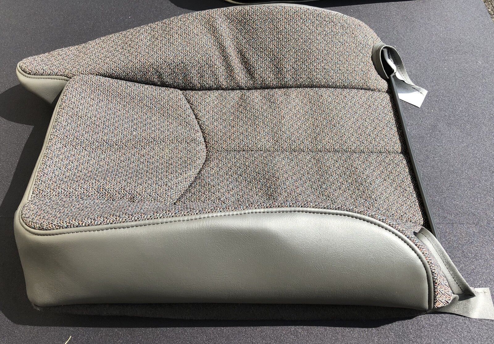 2003-2007 Chevy Silverado Front Seat Covers - Dark Gray Cloth Seat Protectors for Driver & Passenger - Perfect for Daily Commute, Road Trips and Truck Maintenance