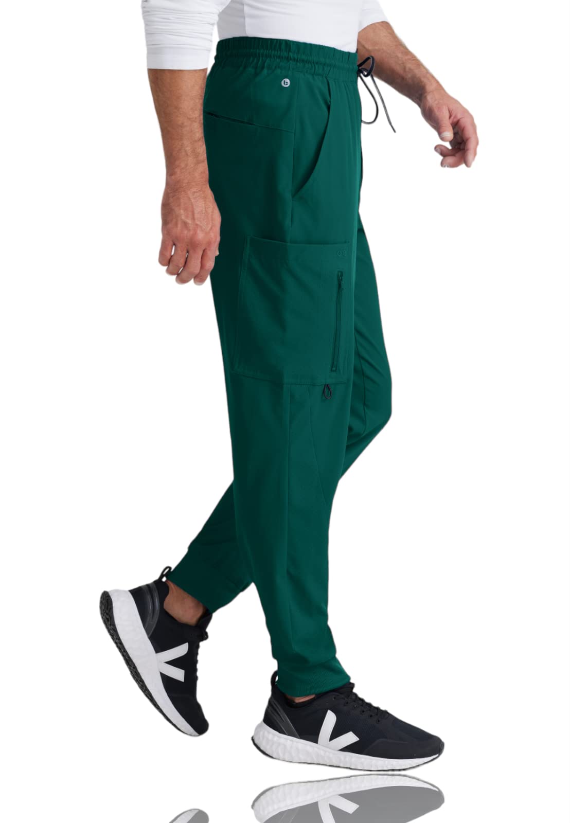 BARCO One Vortex Scrub Jogger Pants for Men - Eco-Friendly Stretch Fabric, Wrinkle-Resistant, Comfort Fit Medical Scrubs | Perfect for Doctors, Nurses & Healthcare Professionals
