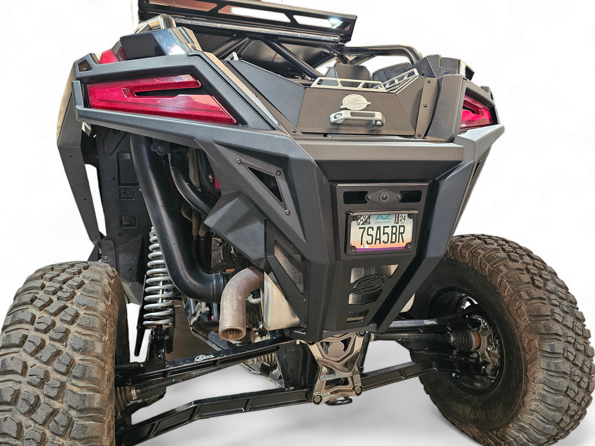 2020-2025 Polaris RZR Pro XP/Turbo R/Pro S Volt Series Rear Bumper RRB610002 - Heavy Duty Off-Road Protection for Trail Riding & Dune Bashing