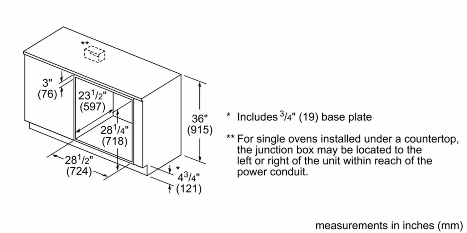 Bosch HBLP451RUC Benchmark Series 30