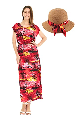 Sunset Red + Hat