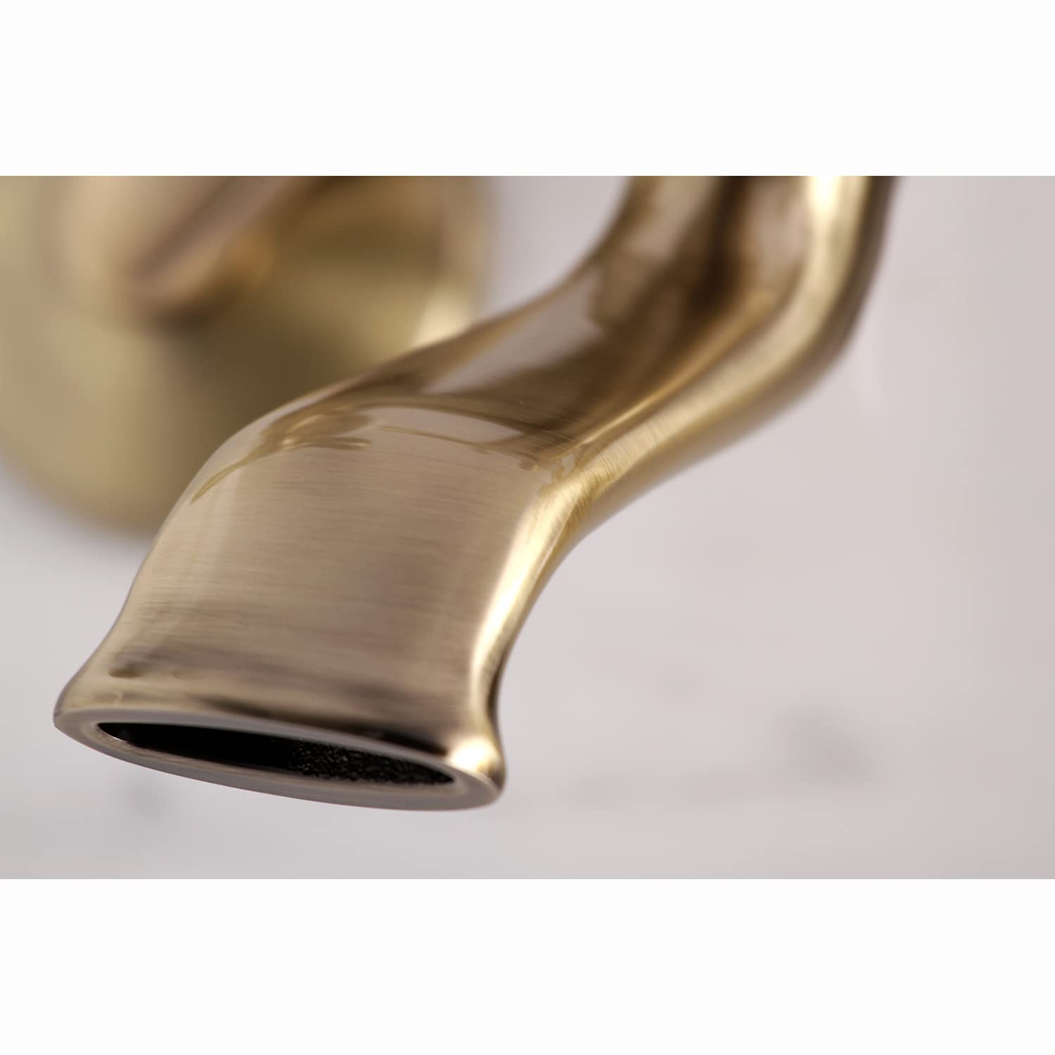 Kingston Brass KS285AB 6-Inch Clawfoot Tub Faucet in Antique Brass - Vintage Style Bathroom Fixture for Classic & Modern Bathrooms