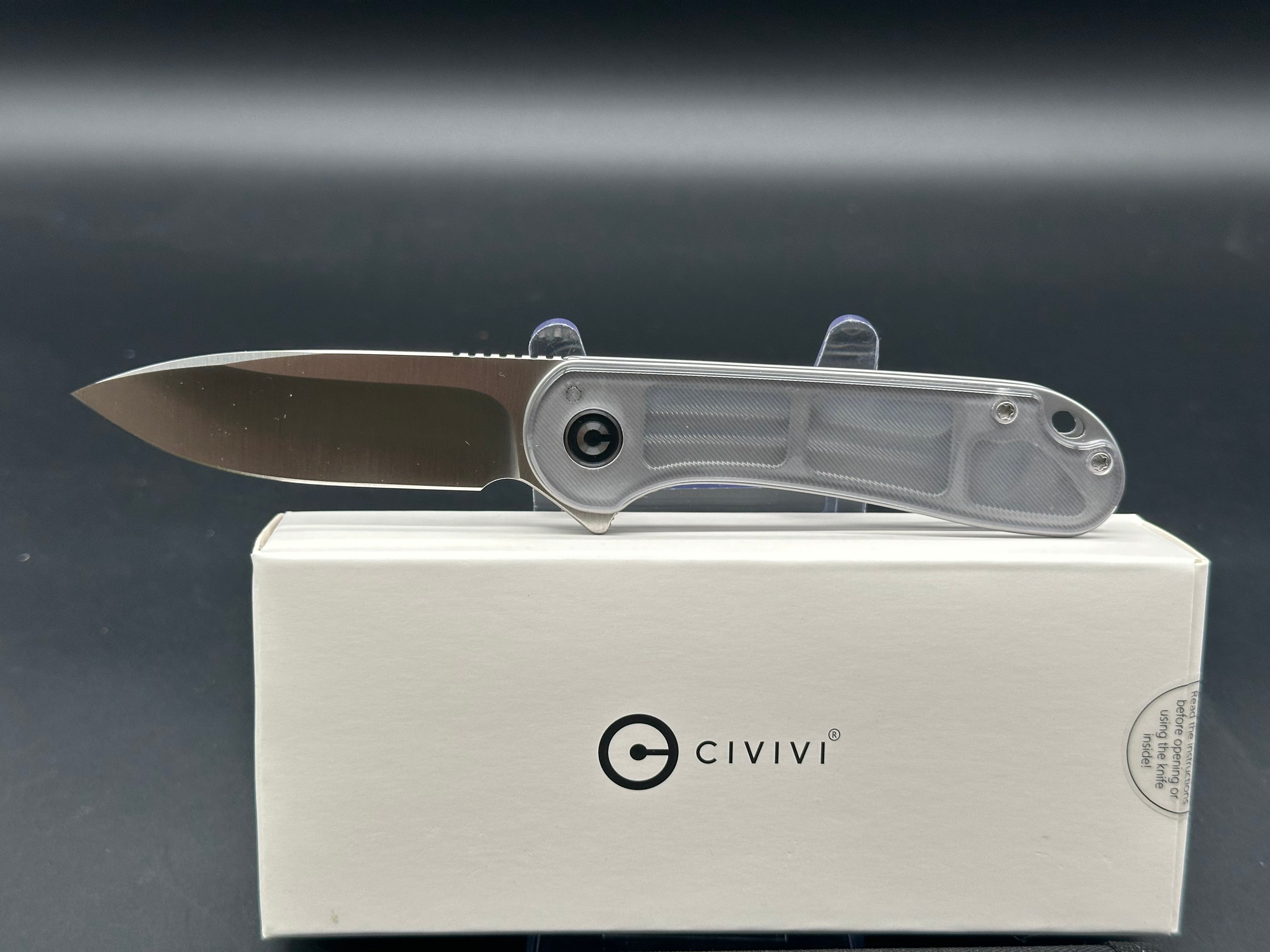 CIVIVI Elementum Liner Lock Folding Knife - 2.96