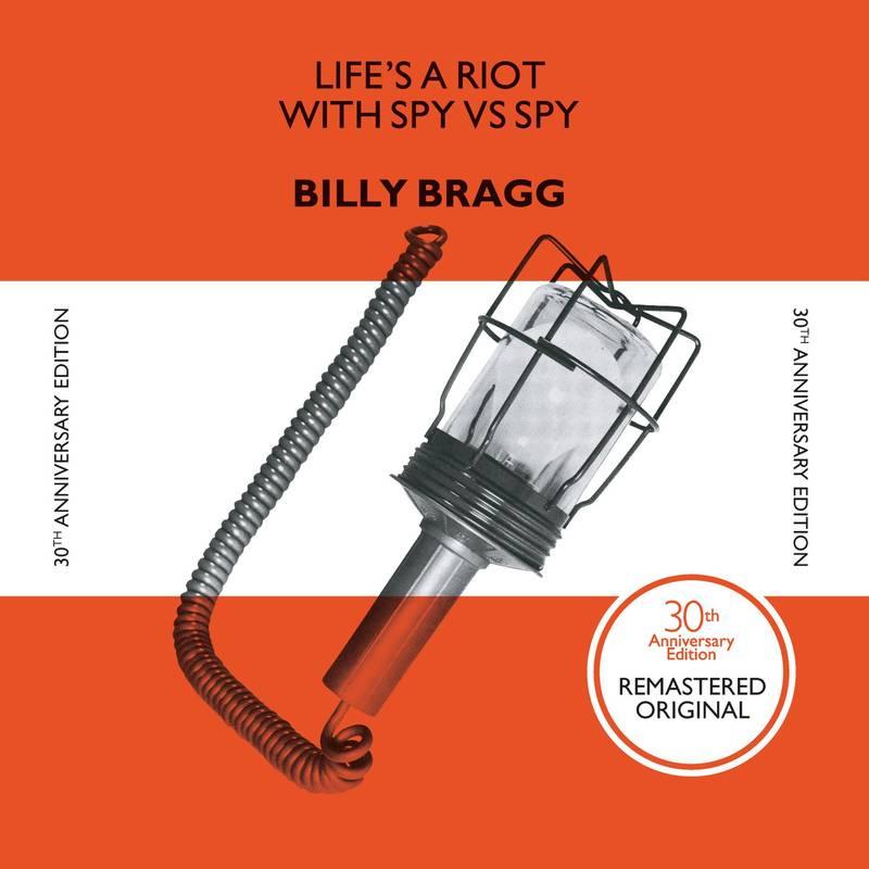 Billy Bragg - Life's A Riot With Spy vs Spy (30th Anniversary Edition) Vinyl Record | Punk Rock Music Album | Perfect for Collectors & Music Lovers | Great for Home Listening & Gifts