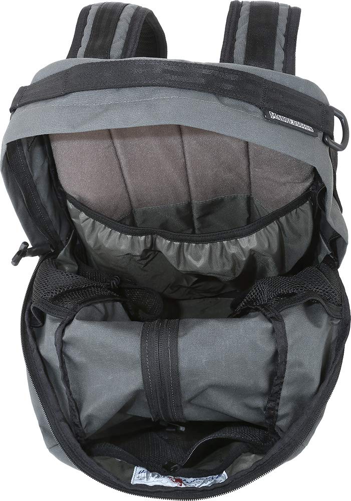 MAXPEDITION Tactical Backpack - Durable Black Medium Size for Hiking, Camping & Outdoor Adventures | Military-Grade Gear for Travel & Everyday Use
