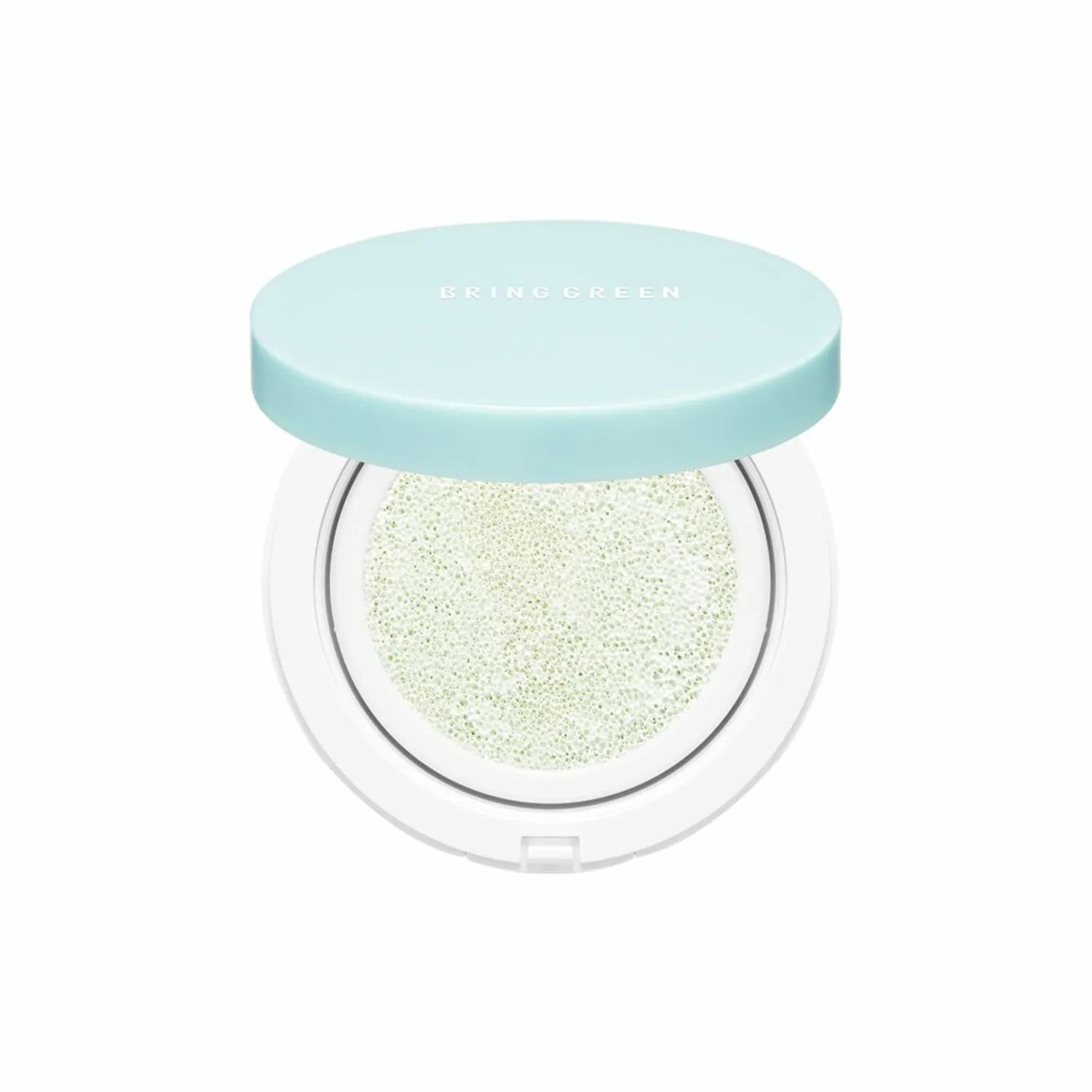BRING GREEN Tea Tree Cica Tone Up Sun Cushion SPF50+ PA++++ 15g - Oil Control & Brightening Sunscreen for Acne-Prone Skin | Perfect for Daily Sun Protection & Makeup Base