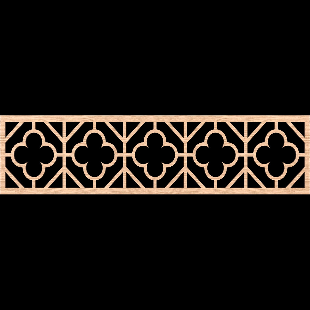 Hazelton Fretwork Moulding - Decorative Wood Trim for Home & Furniture DIY Projects | Perfect for Wall Paneling, Cabinetry and Interior Design