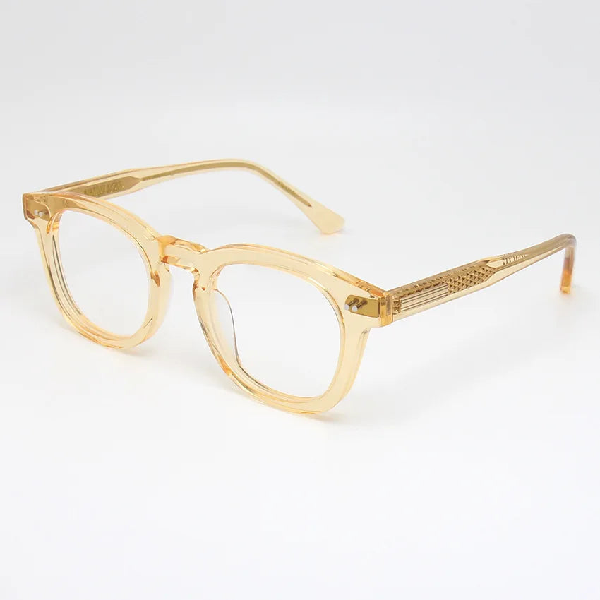 Stylish Black Acetate Unisex Oval Full Rim Eyeglasses BM031 - Perfect for Reading, Work & Fashion Accessories