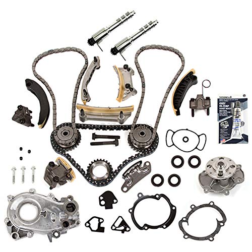 Mizumo Auto MA-9761252860 Timing Chain Kit with Oil Pump, Water Pump & Solenoid - Compatible with 2004-2006 Buick Cadillac 3.6L V6 Engine - Perfect for Engine Repair, Maintenance & Performance Upgrades