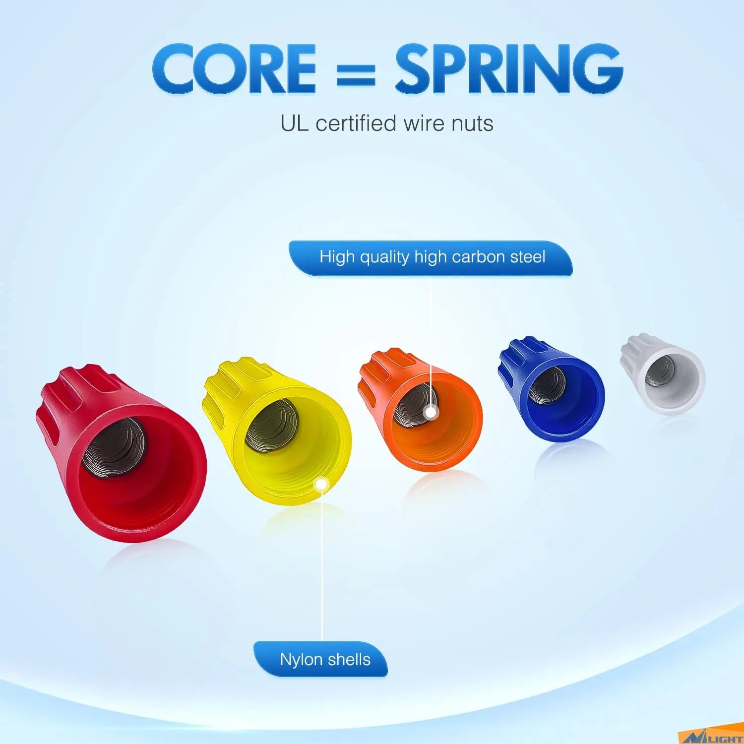 220PCS Wire Caps Kit - Insulated Electrical Connectors for Safe Wiring - Perfect for Home, Automotive, and DIY Electrical Projects