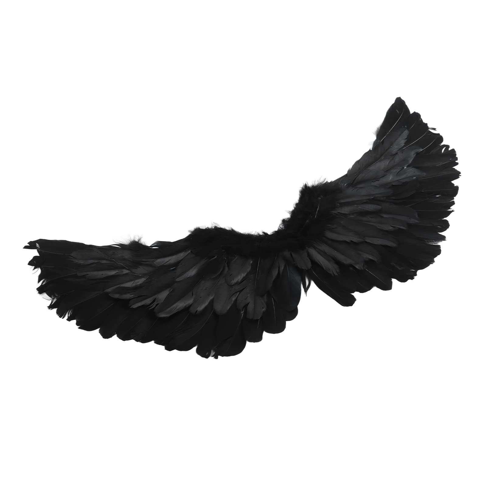 Shanrya Exquisite Feather Angel Costume Accessory for School Games, Parties, and Cosplay Events