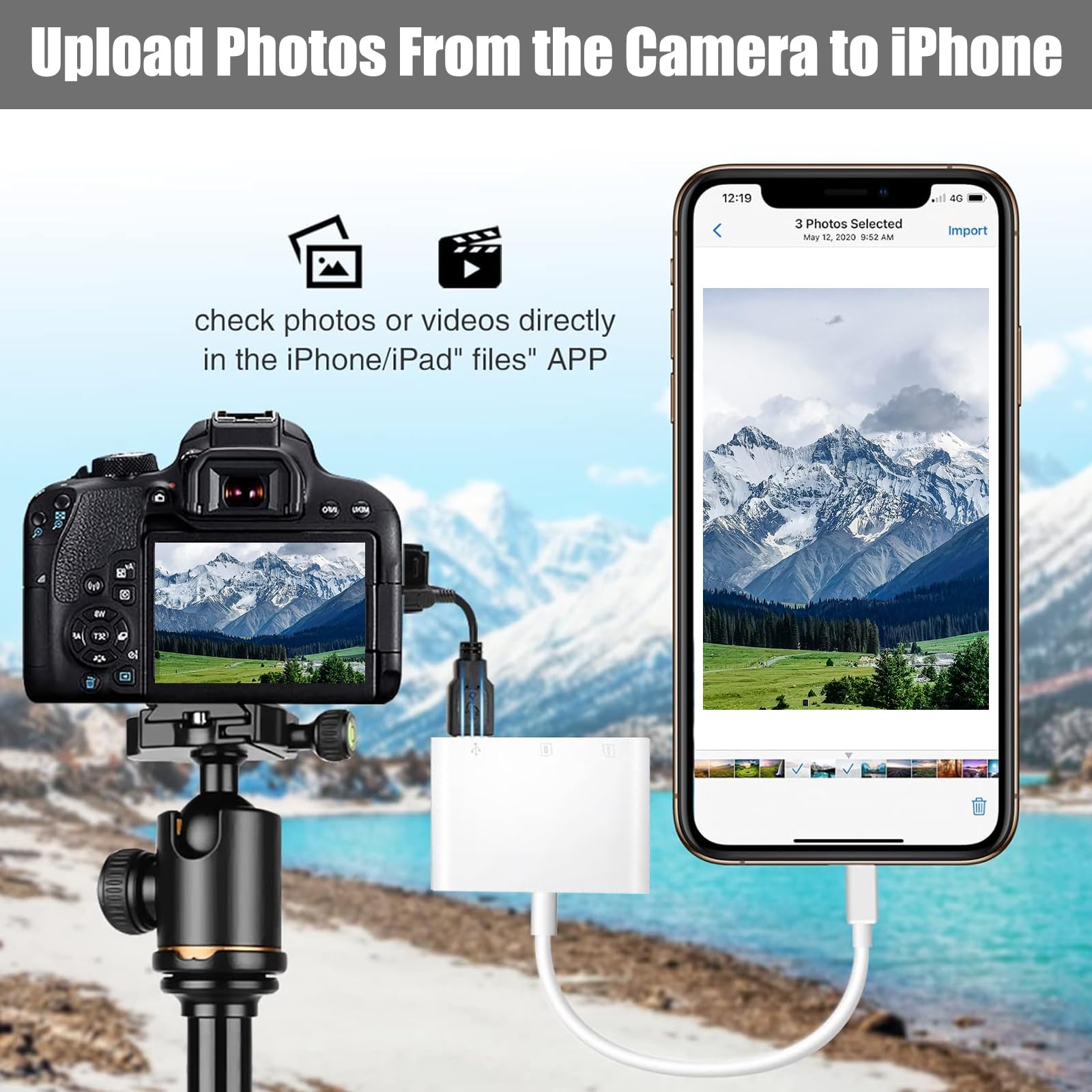 INBOLM USB C to Micro SD Card Reader - Dual Slot OTG Adapter for MacBook Pro/Air/Mini, Android & USB-C Devices | High-Speed Data Transfer for Cameras, Phones & Laptops | Perfect for Photography, File Backup & Mobile Storage Expansion