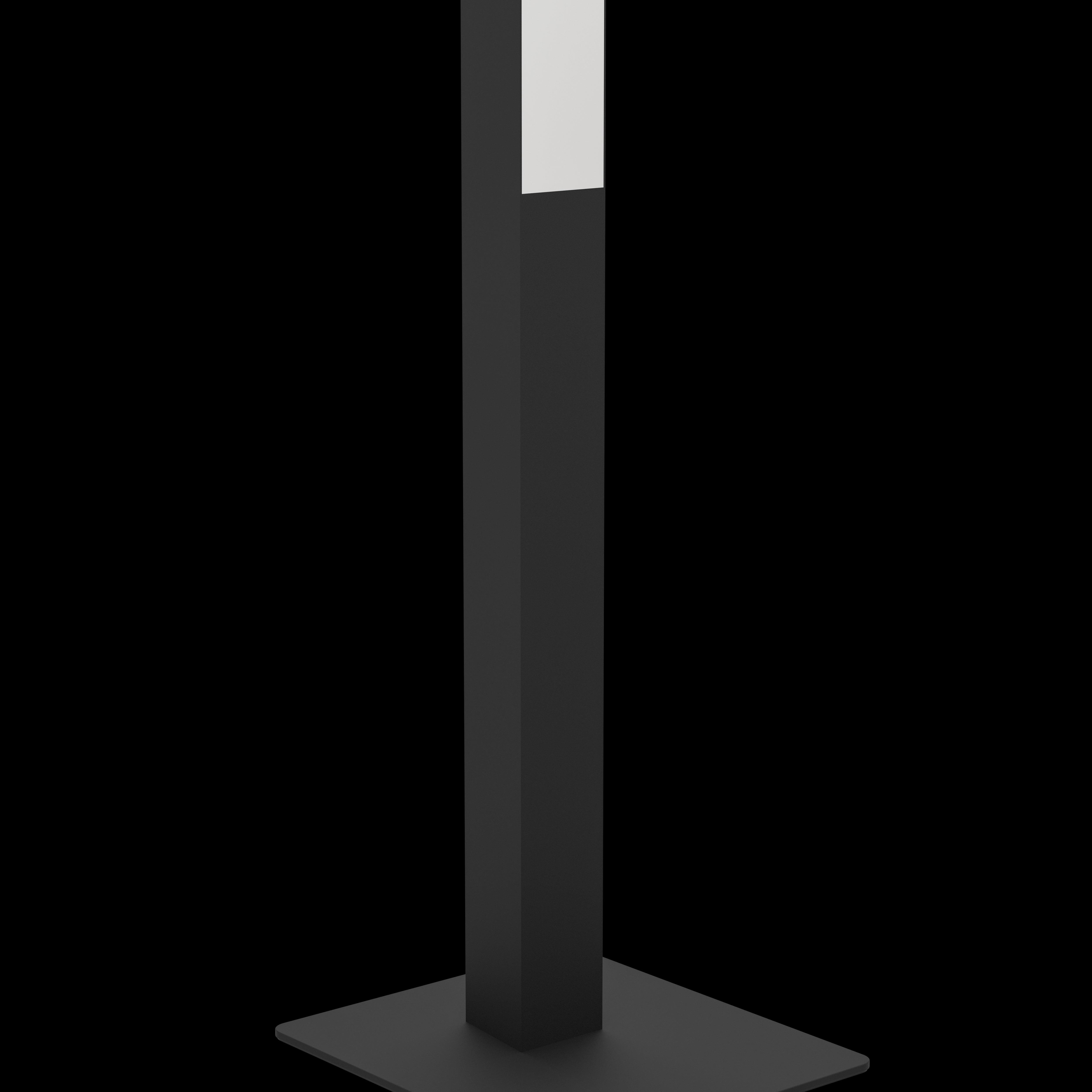 Smart LED Floor Lamp - Eglo Connect Simolaris Z, Modern Black Design for Living Room, Bedroom & Office Lighting | WiFi & App Control