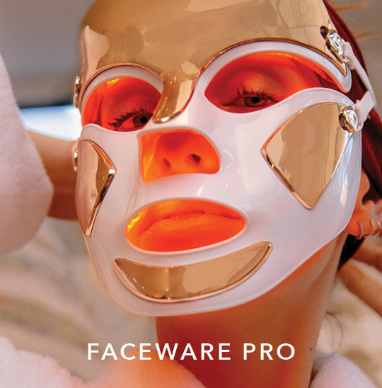 Dr. Dennis Gross SpectraLite FaceWare Pro LED Light Therapy Mask - Anti-Aging & Acne Treatment for Glowing Skin | At-Home Skincare Device for Wrinkles & Blemishes | Perfect for Daily Use & Spa Nights