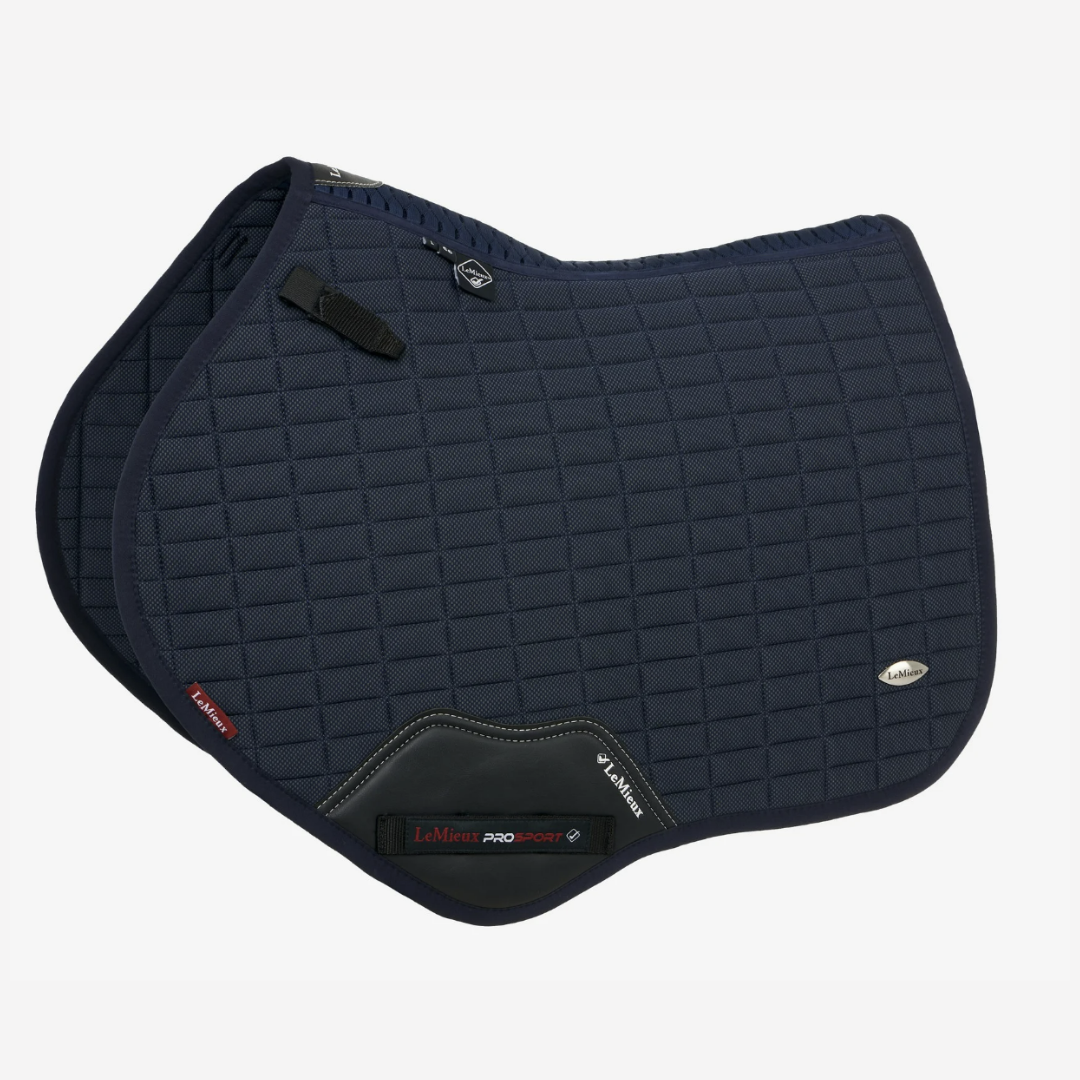 LeMieux Self Cool Close Contact Saddle Pad - Breathable & Lightweight Horse Riding Pad for Dressage & Jumping - Perfect for Summer Training & Competitions