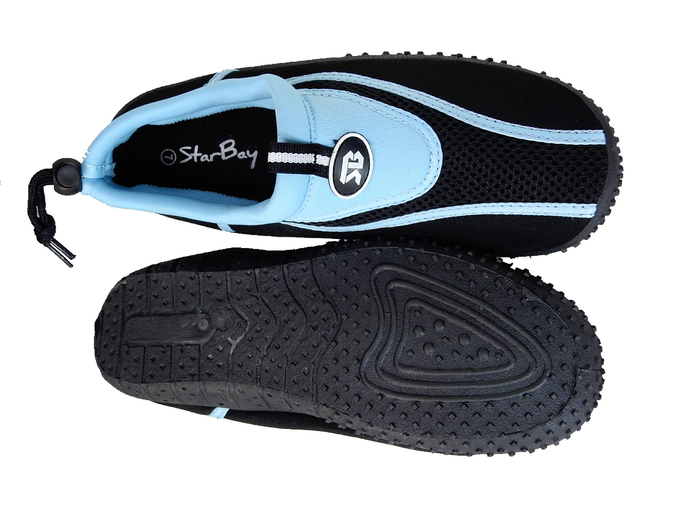 Sunville Women's Quick-Dry Slip-On Water Shoes for Beach, Pool, Yoga & Aqua Sports | Lightweight Comfortable Swim Shoes