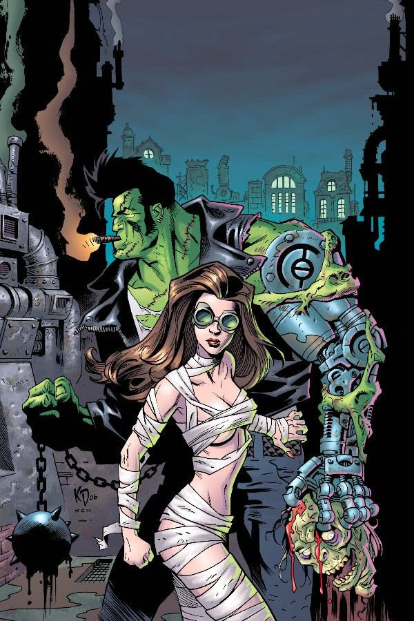 Doll And Creature Volume 1: Everything Turns Gray - Horror Comic Book for Adults | Perfect for Halloween, Collectors & Dark Fantasy Fans