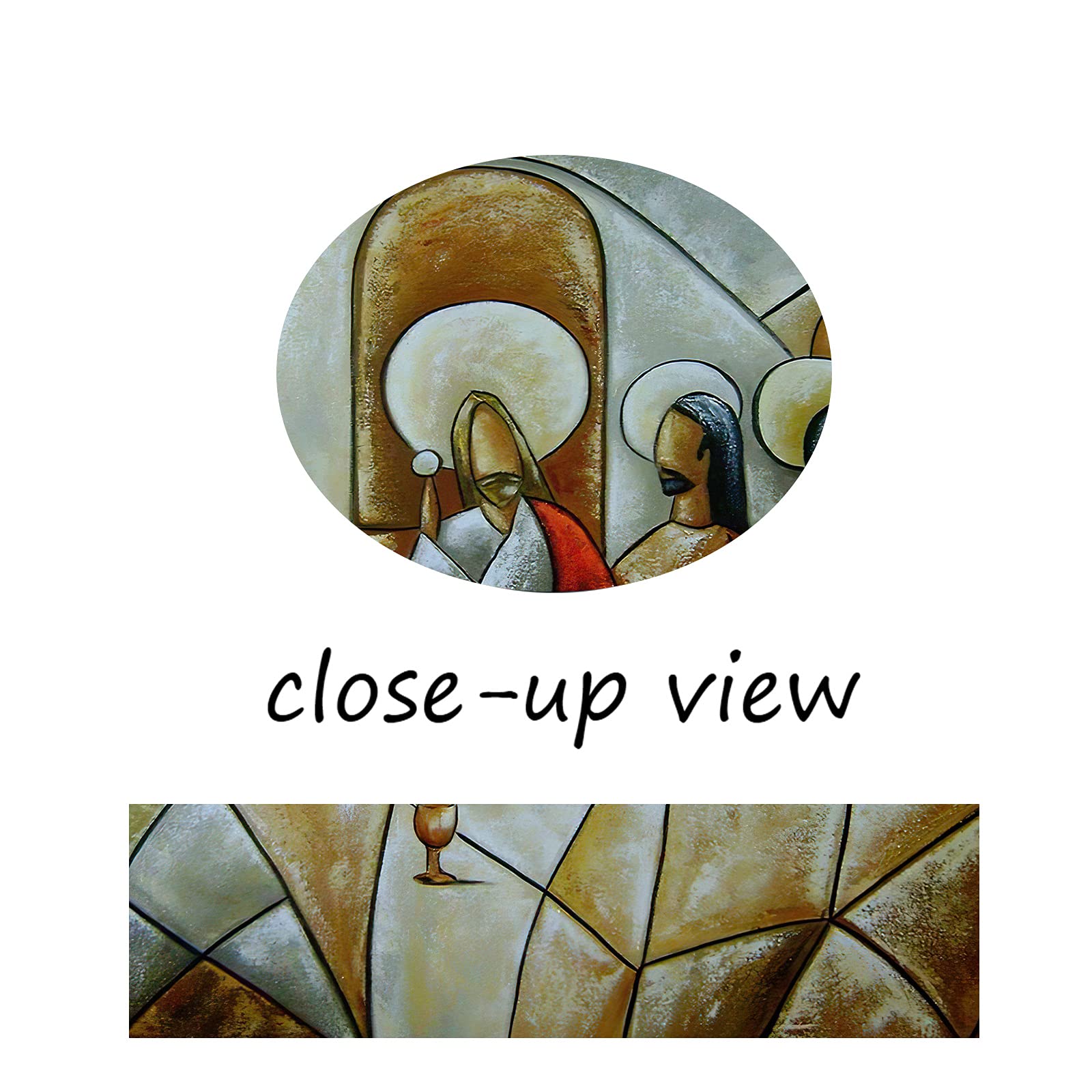 TIMUBA The Last Supper Canvas Wall Art - 28x40 Inches Christian Jesus Painting for Dining Room & Home Decor - Perfect for Religious Wall Decor, Church Gifts, and Inspirational Living Spaces