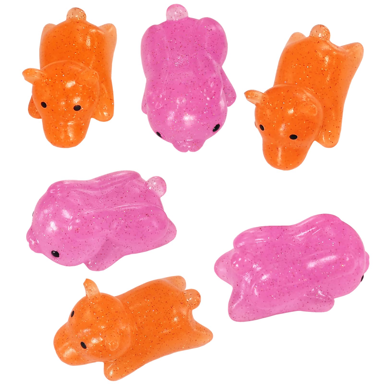 36-Piece Mochi Squishy Animal Toys for Kids - Stress Relief Sensory Fidget Toys, Party Favors, Classroom Prizes & Goodie Bag Fillers - Perfect for Birthday Parties, School Rewards & Relaxation Playtime