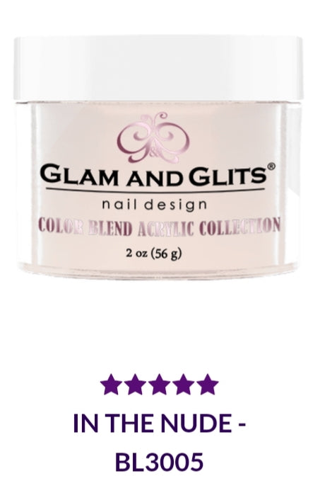 GLAM AND GLITS COLOR BLEND COLLECTION VOL.1 BL3005 - 2 oz Nude Eyeshadow Palette | Perfect for Daytime Makeup & Natural Looks