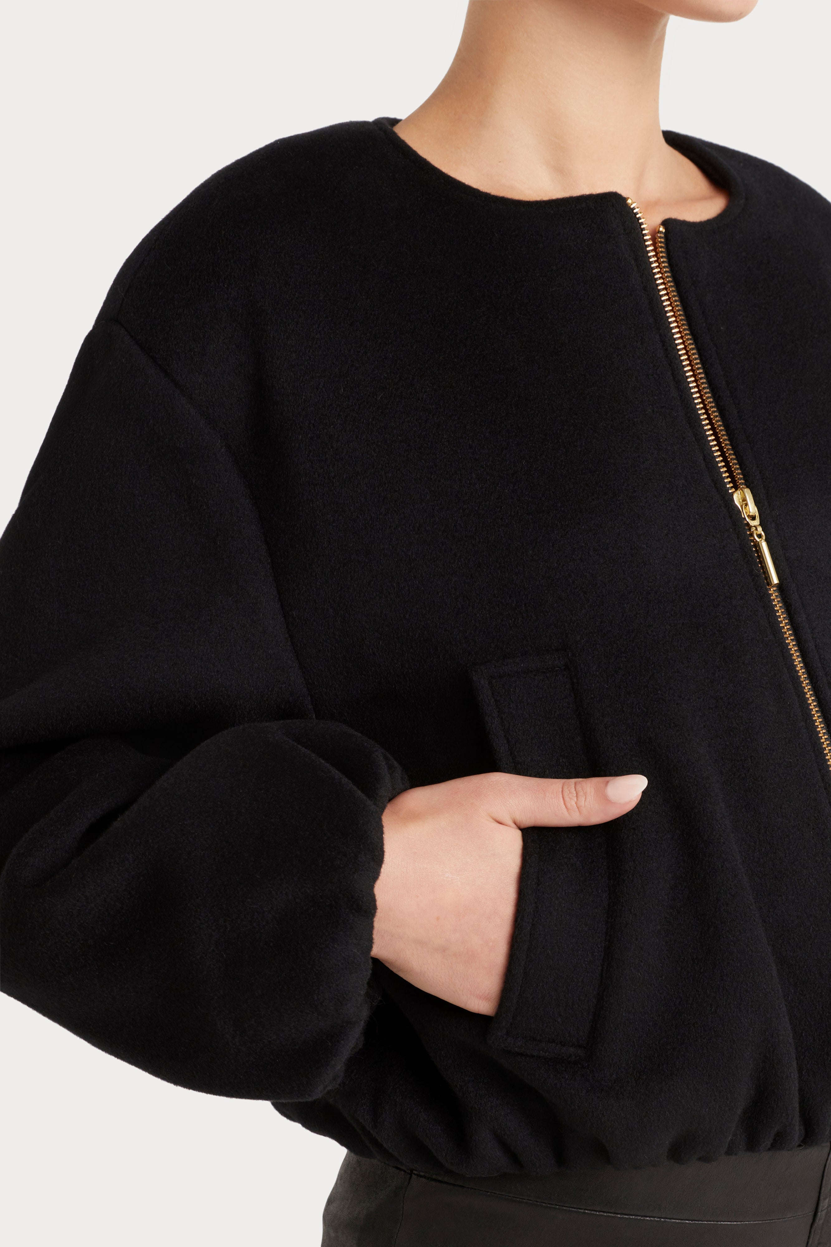 Husk Dreamer Bomber Jacket - Black | Stylish Lightweight Outerwear for Men & Women | Perfect for Casual Wear, Travel & Outdoor Adventures