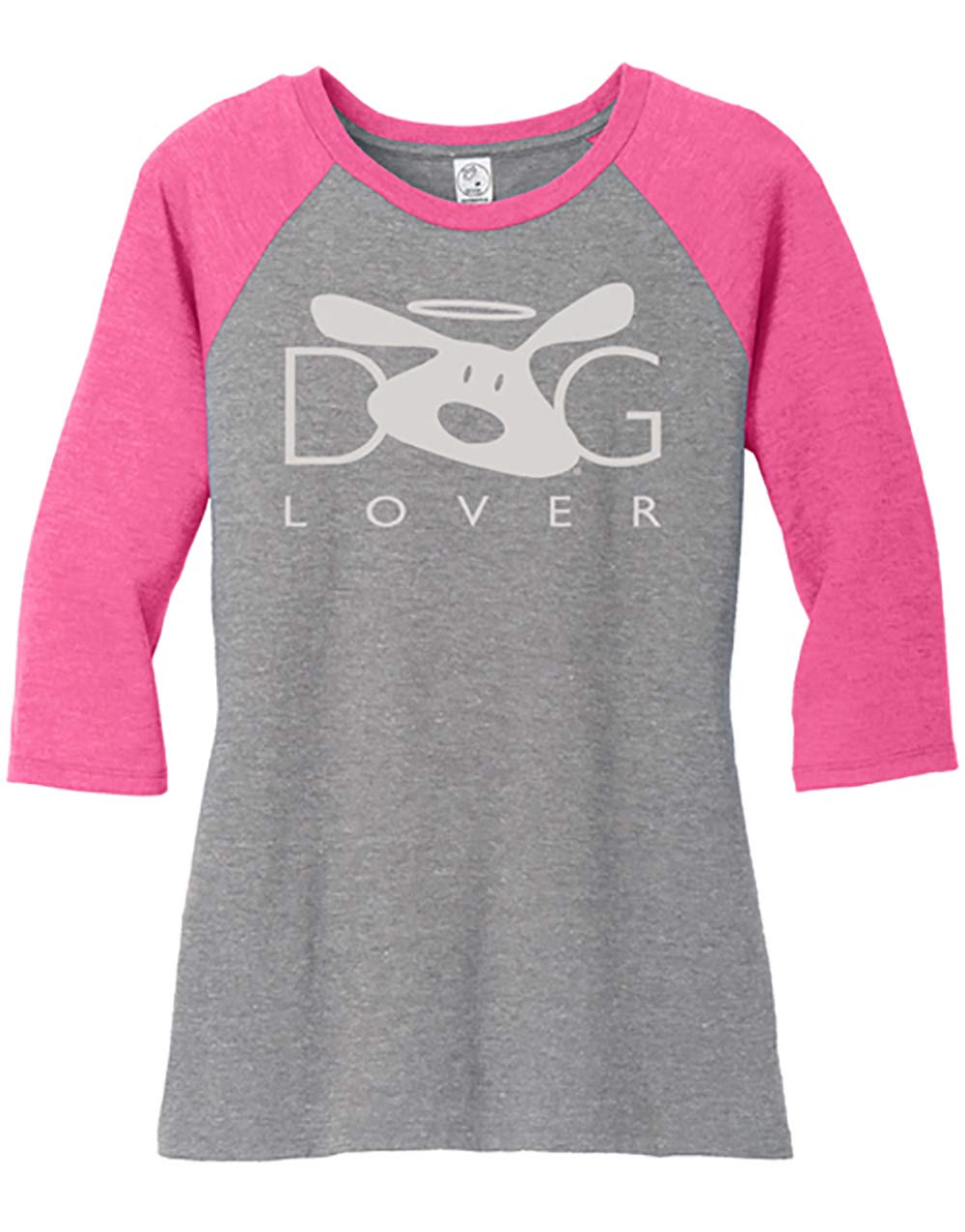 Dog Lover Women's Raglan T-Shirt - Comfortable & Stylish Dog-Themed Tee for Women - Perfect Gift for Dog Owners & Pet Enthusiasts - Ideal for Casual Wear, Dog Walks & Pet-Friendly Outings