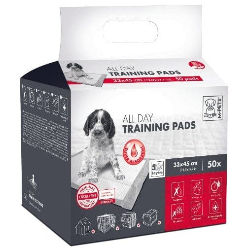 Premium M PETS Puppy Training Pads - 33x45 cm Absorbent Dog Potty Pads for Housebreaking, Crate & Indoor Use | Leak-Proof Pet Pee Pads for Puppies & Small Dogs