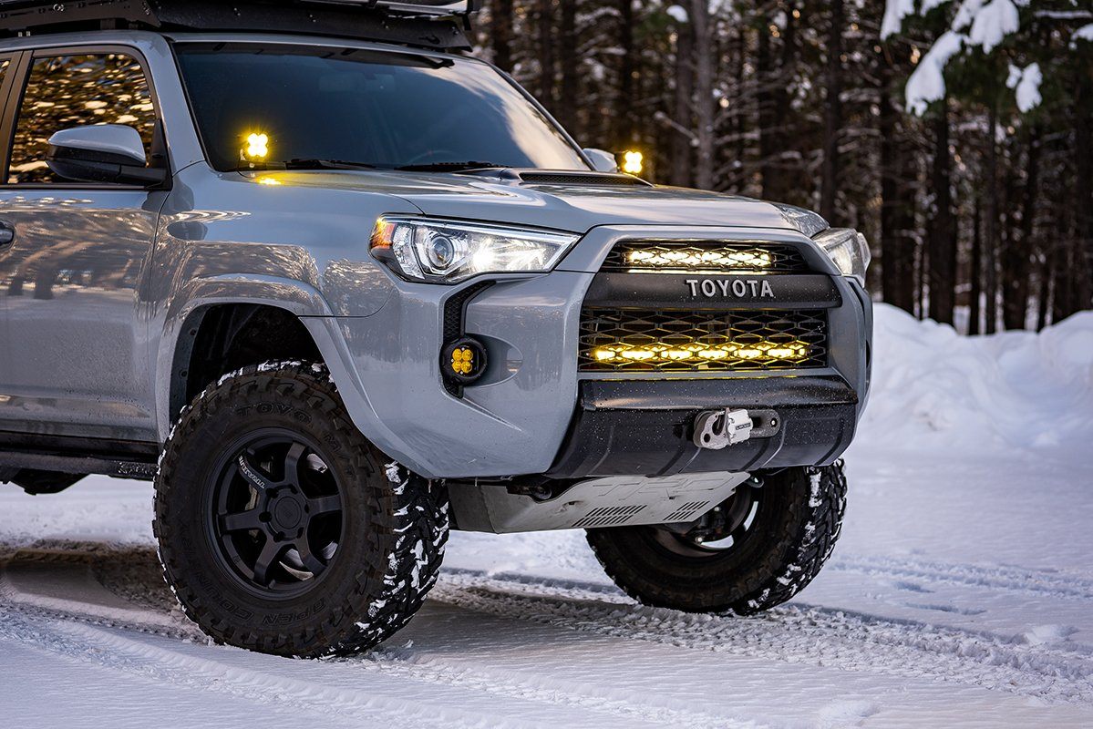 2003-2024 Toyota 4Runner SDHQ Built A-Pillar Light Mounts - Off-Road LED Light Brackets for 4x4 Adventure & Night Driving
