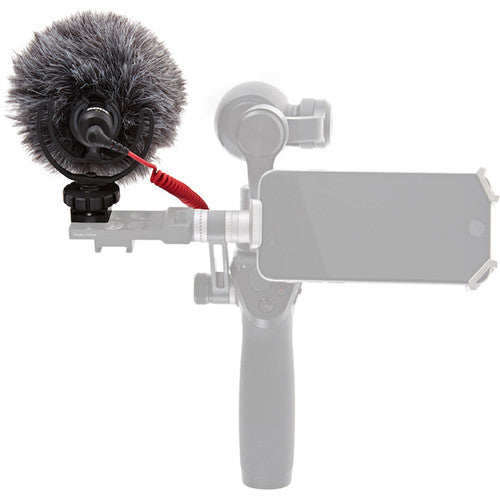 Osmo Part 45 Rode Video Micro & Osmo 360 Quick Release Mic Mount - Professional Microphone Adapter for DJI Osmo Action/Gopro Cameras - Perfect for Vlogging, Travel Videos & Outdoor Adventures